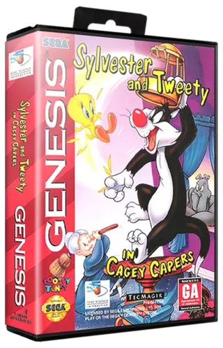 jeu Sylvester and Tweety in Cagey Capers